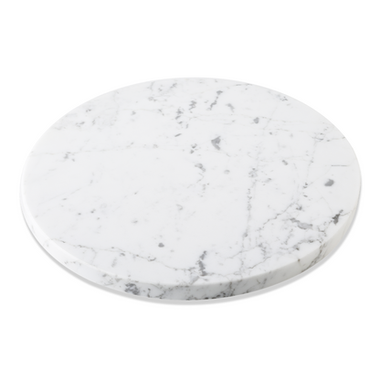 Koville round natural stone pastry board - Koville_Marble_Pastry_Board_-_round_D_280_Bianco_Carrara_4.png