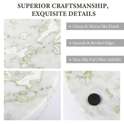 Koville round natural stone pastry board - Koville_Marble_Pastry_Board_-_round_D_280_Bianco_Palomino_3.jpg