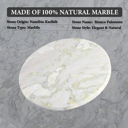 Koville round natural stone pastry board - Koville_Marble_Pastry_Board_-_round_D_280_Bianco_Palomino_4.jpg