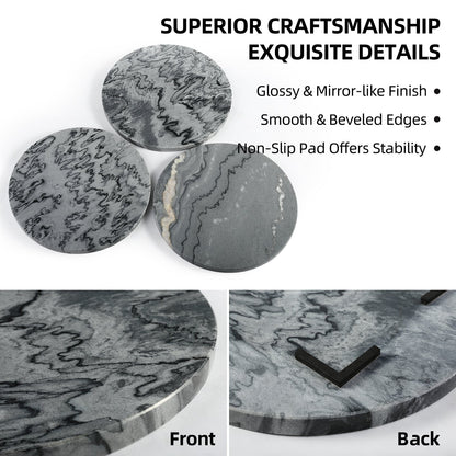 Koville round natural stone pastry board - Koville_Marble_Pastry_Board_-_round_D_280_Monte_Grigio_3.jpg