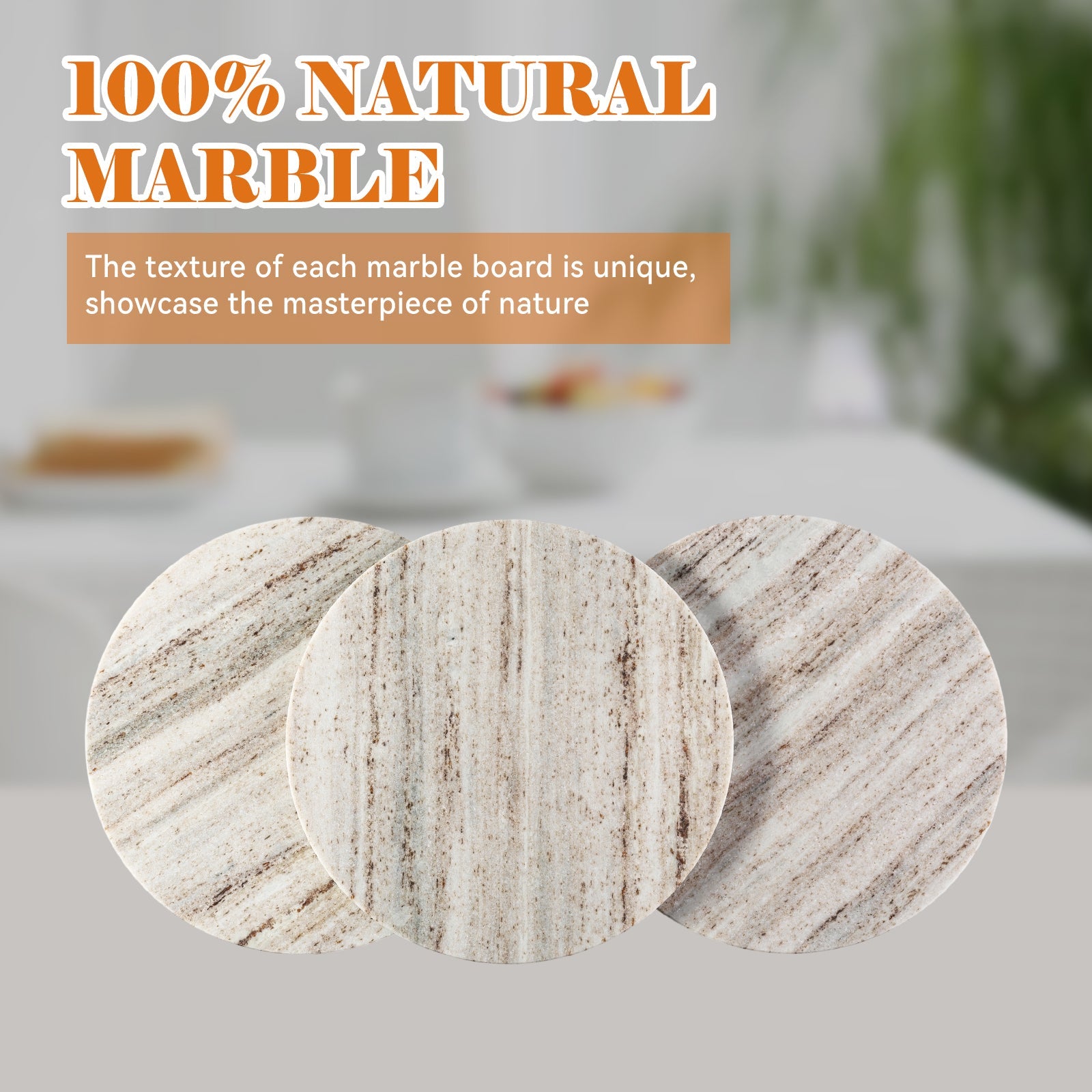 Koville round natural stone pastry board - Koville_Marble_Pastry_Board_-_round_D_280_T_12mm_Crystal_White_Wooden_8.jpg