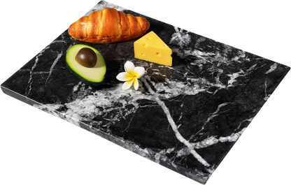 Koville natural stone pastry board in Grigio Carnico