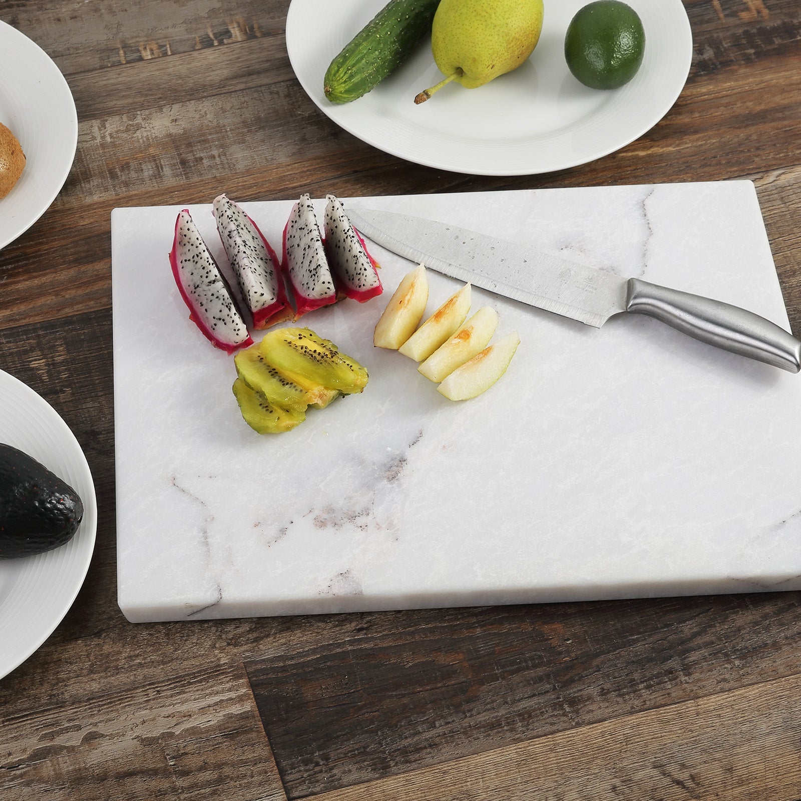 Koville natural stone pastry board in Milas Lilac