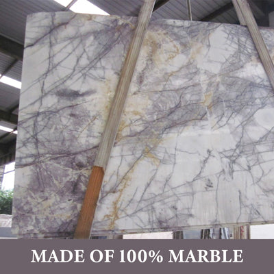 Koville natural stone pastry board in Milas Lilac