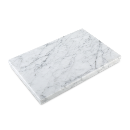 Koville natural stone pastry board in Bianco Carrara