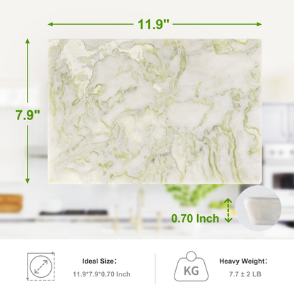 Koville natural stone pastry board in Bianco Palomino