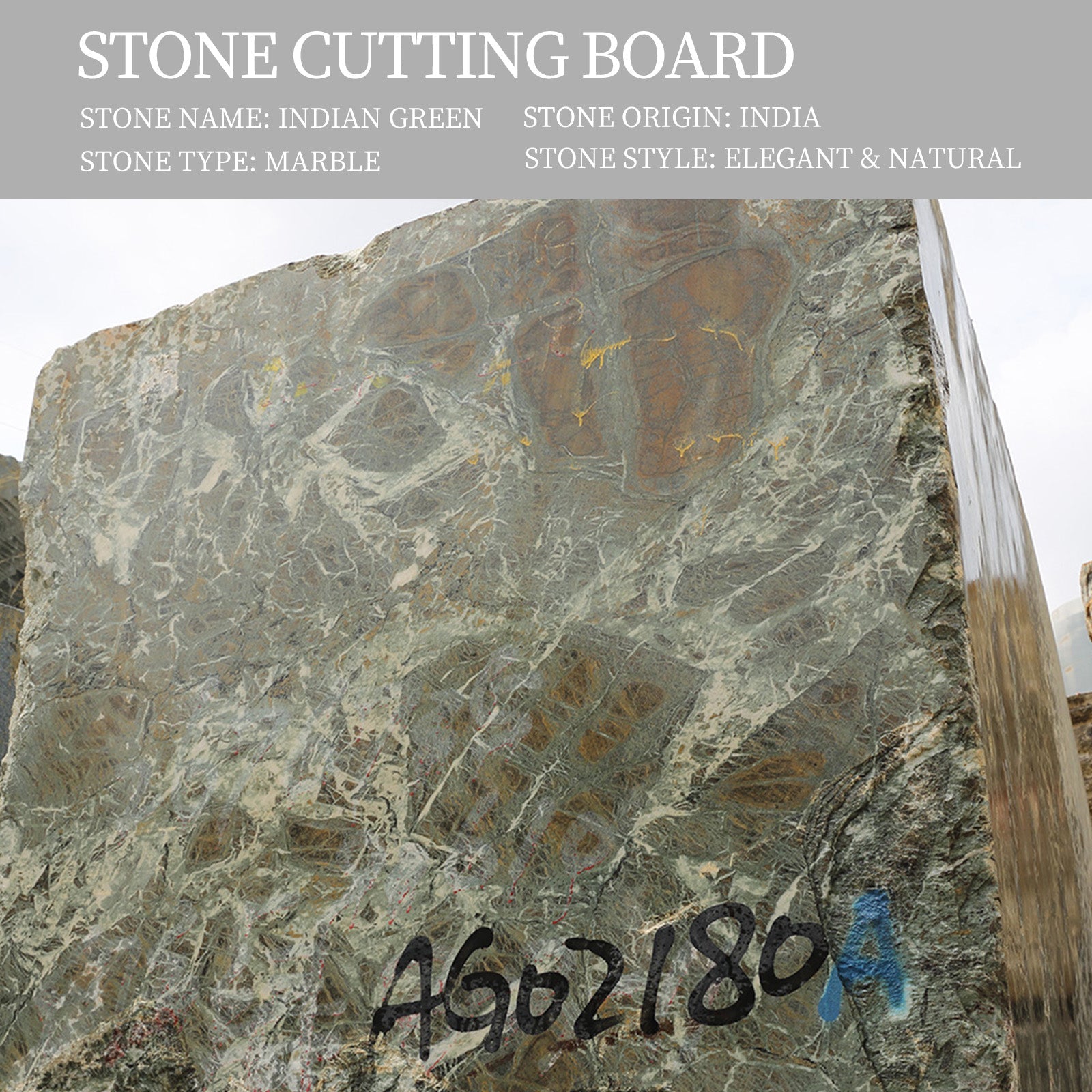 Koville round natural stone pastry board - Koville_Marble_Pastry_Board_-round_D_406_Indian_Green_12.jpg