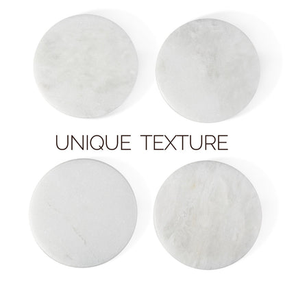 Koville Natural Stone Round Coaster Sets in Namib Fantasy, product view 24