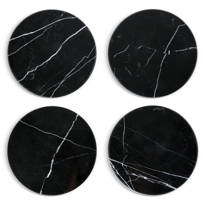 Koville Natural Stone Round Coaster Sets in natural stone, product view 28
