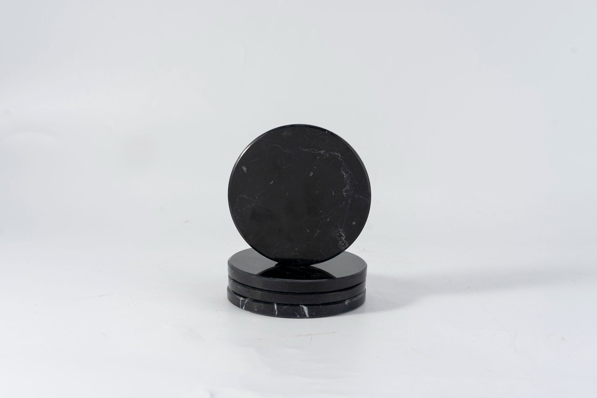 Koville Natural Stone Round Coaster Sets in natural stone, product view 29