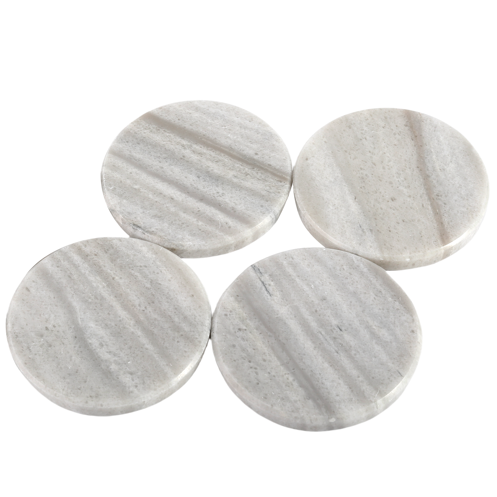 Koville Natural Stone Round Coaster Sets in Nestos, product view 31