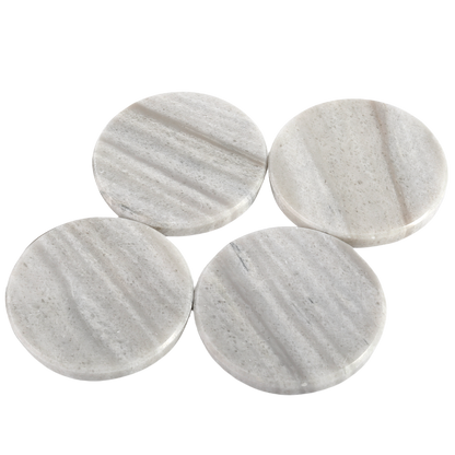 Koville Natural Stone Round Coaster Sets in Nestos, product view 31