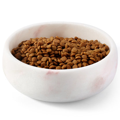 Koville natural stone pet bowl in Namibia Rose