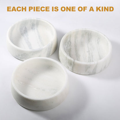 Koville natural stone pet bowl in Namib Fantasy