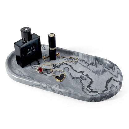 Koville natural stone runway storage tray, 305 x 152 mm