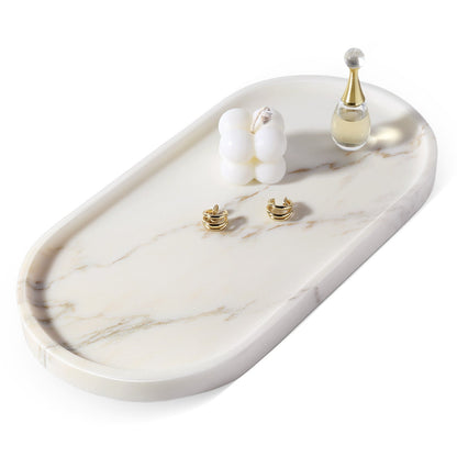 Koville natural stone runway storage tray, 305 x 152 mm