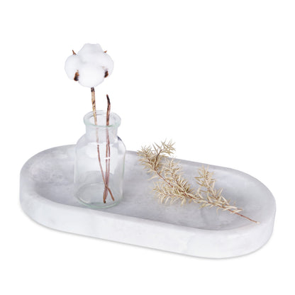 Koville natural stone runway storage tray, 305 x 152 mm
