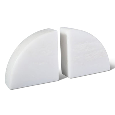 Koville natural stone quarter-circle sailboat bookend in Namib Fantasy - design detail