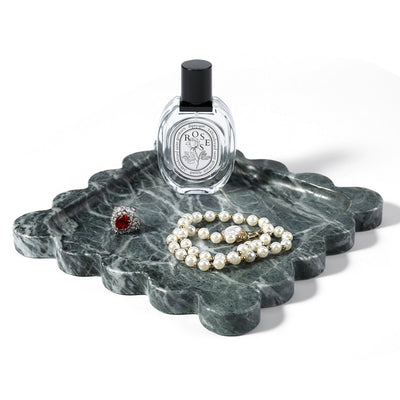 Koville Natural Stone Jewelry Trays in Indian Green, product view 1