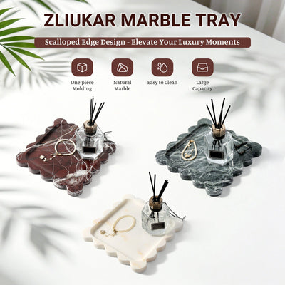 Koville Natural Stone Jewelry Trays in Rose Lepanto, product view 9