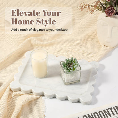 Koville Natural Stone Jewelry Trays in Bianco Carrara, product view 14