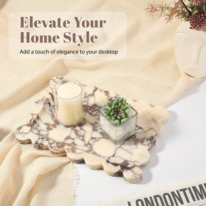 Koville Natural Stone Jewelry Trays in Calacatta Viola, product view 19