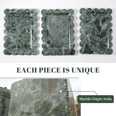 Koville Natural Stone Jewelry Trays in Indian Green, product view 22