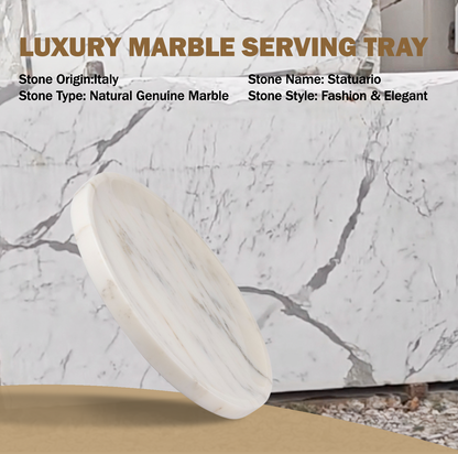 Koville round serving tray in multiple sizes for table styling
