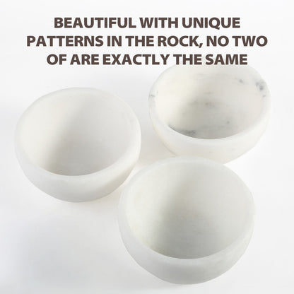 Koville Natural Marble natural marble shaving bowl with brush in Namib Fantasy for bathroom vanity