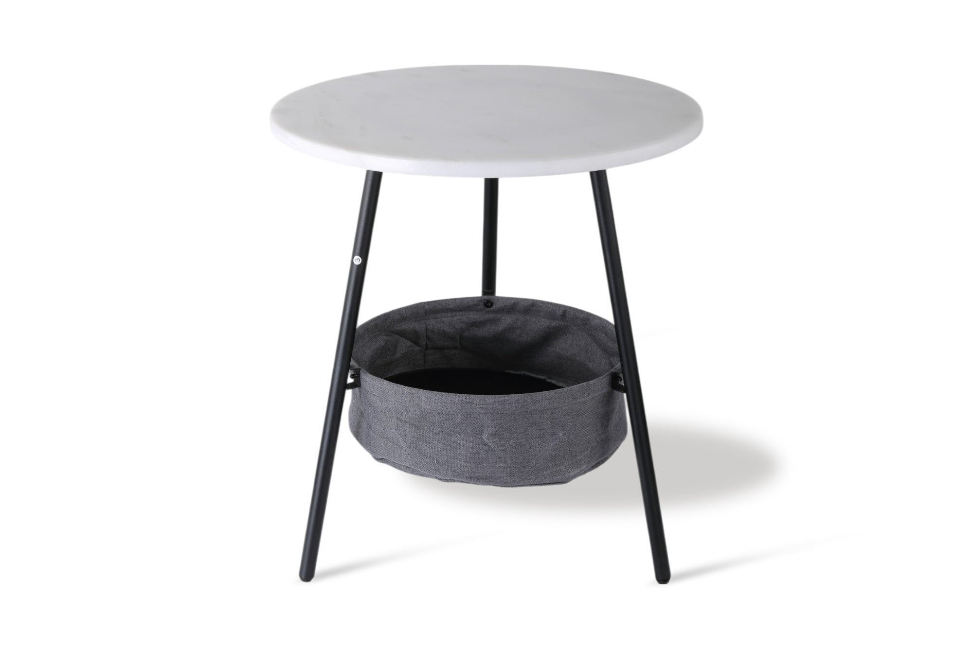 Koville Natural Stone Side Table in Namib Fantasy