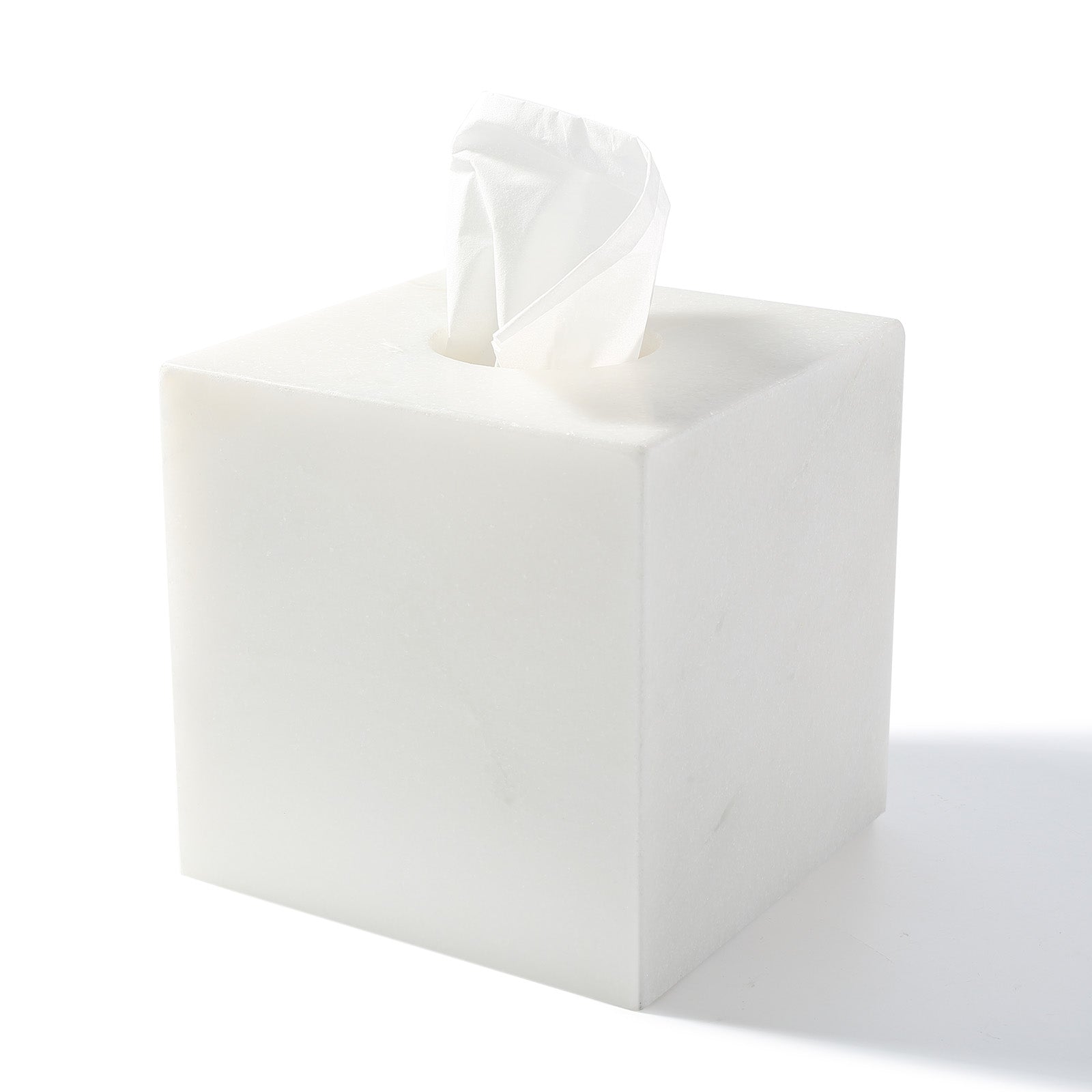 Koville Natural Stone Square Tissue Box for Tabletops - 145 x 145 x 145 in natural stone, product view 7