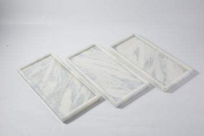 Koville Natural Stone Adhesive Edge Square Trays in Namib Sky, product view 20
