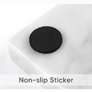 Koville Bianco Carrara marble square soap dish with beveled inset with a recessed soap bed and beveled marble edge for a bathroom vanity or shower ledge