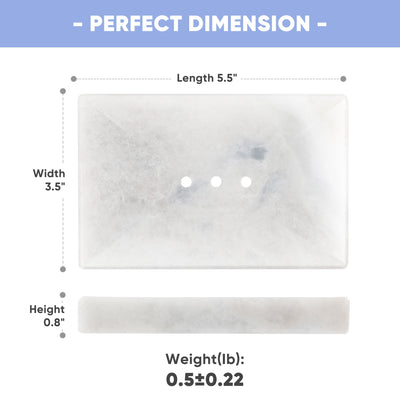 Koville Grigio Fantasy marble square soap dish with beveled inset with a recessed soap bed and beveled marble edge for a bathroom vanity or shower ledge