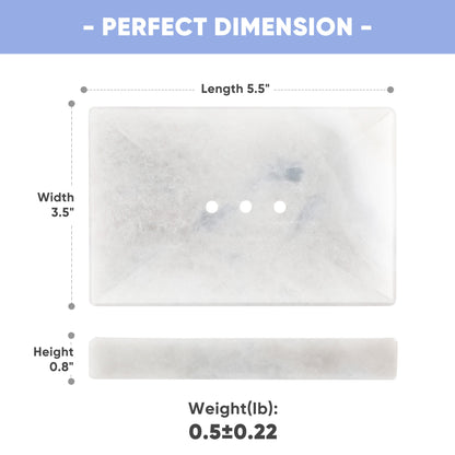 Koville Grigio Fantasy marble square soap dish with beveled inset with a recessed soap bed and beveled marble edge for a bathroom vanity or shower ledge