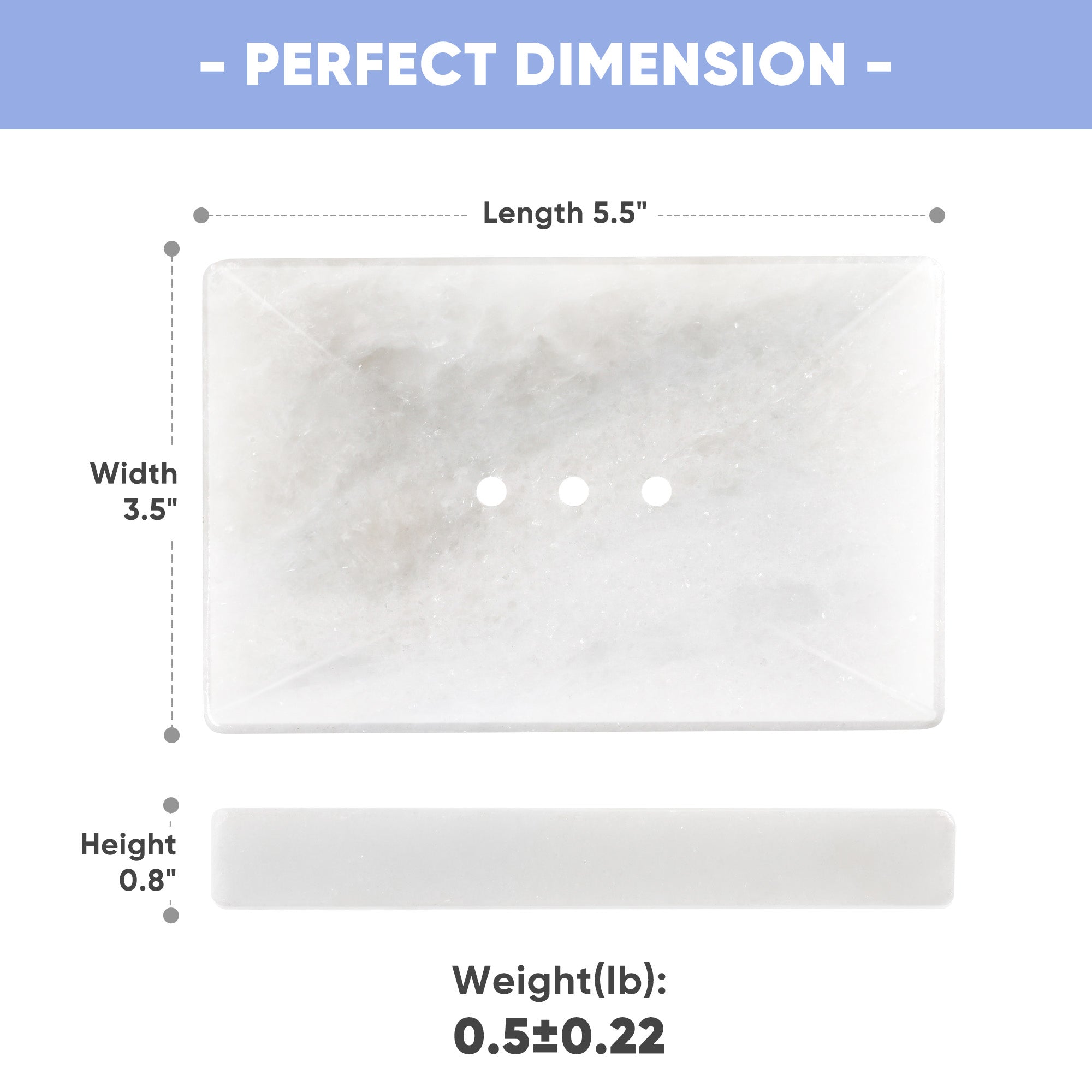 Koville Namib Fantasy marble square soap dish with beveled inset with a recessed soap bed and beveled marble edge for a bathroom vanity or shower ledge