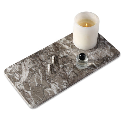 Koville Natural Stone Storage Tray in Gris Lido, 300 x 200 x 10 mm, product view