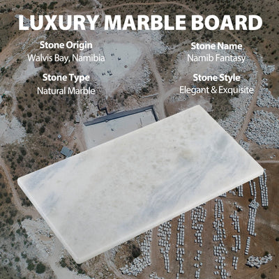 Koville Natural Stone Runway Tray for Everyday Styling - 305 x 152 in natural stone, product view 4