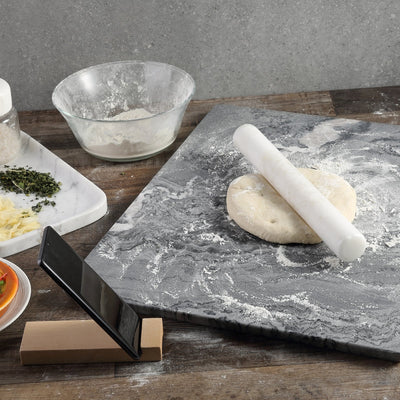 Koville marble french rolling pin in natural stone