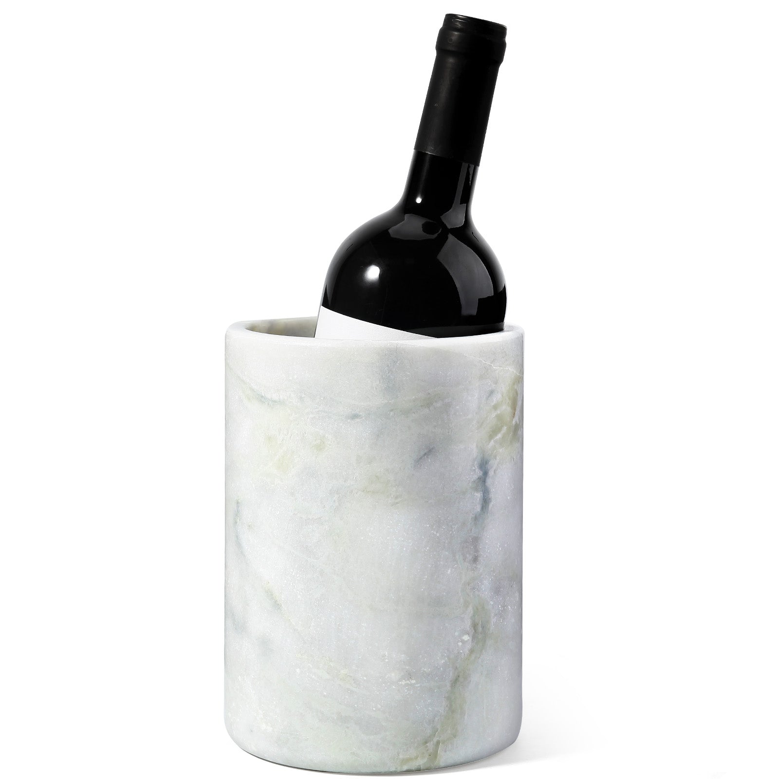 Koville Natural Stone Straight Wine Cooler in Bianco Palomino