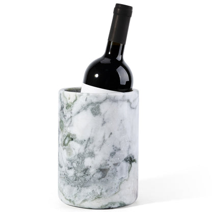 Koville Natural Stone Straight Wine Cooler in Bianco Palomino