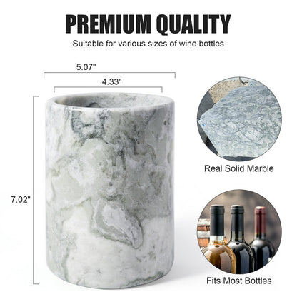 Koville Natural Stone Straight Wine Cooler in Bianco Palomino