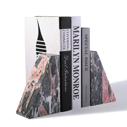 Koville Natural Stone Trapezoid Bookends in Five Sizes in natural stone, product view 125