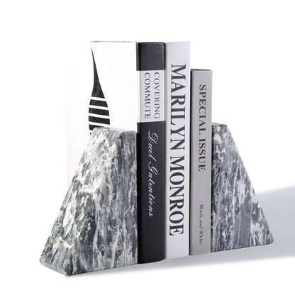 Koville Natural Stone Trapezoid Bookends in Five Sizes in natural stone, product view 127