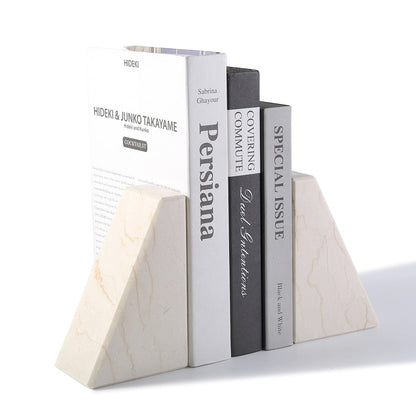 Koville Natural Stone Trapezoid Bookends in Five Sizes in natural stone, product view 92