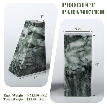 Koville Natural Stone Trapezoid Bookends in Five Sizes in natural stone, product view 75