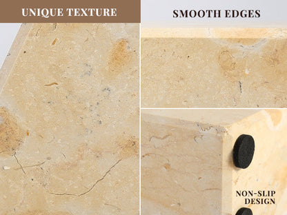 Koville Natural Stone Trapezoid Bookends in Five Sizes in natural stone, product view 94