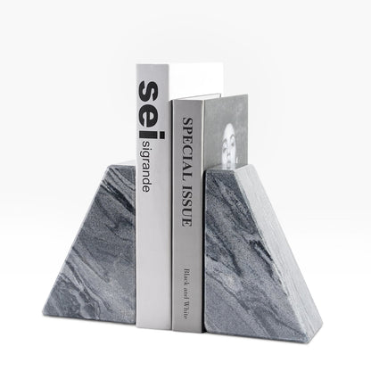 Koville Natural Stone Trapezoid Bookends in Five Sizes in natural stone, product view 51