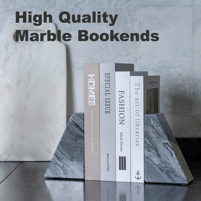 Koville Natural Stone Trapezoid Bookends in Five Sizes in natural stone, product view 56