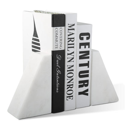Koville Natural Stone Trapezoid Bookends in Five Sizes in natural stone, product view 80